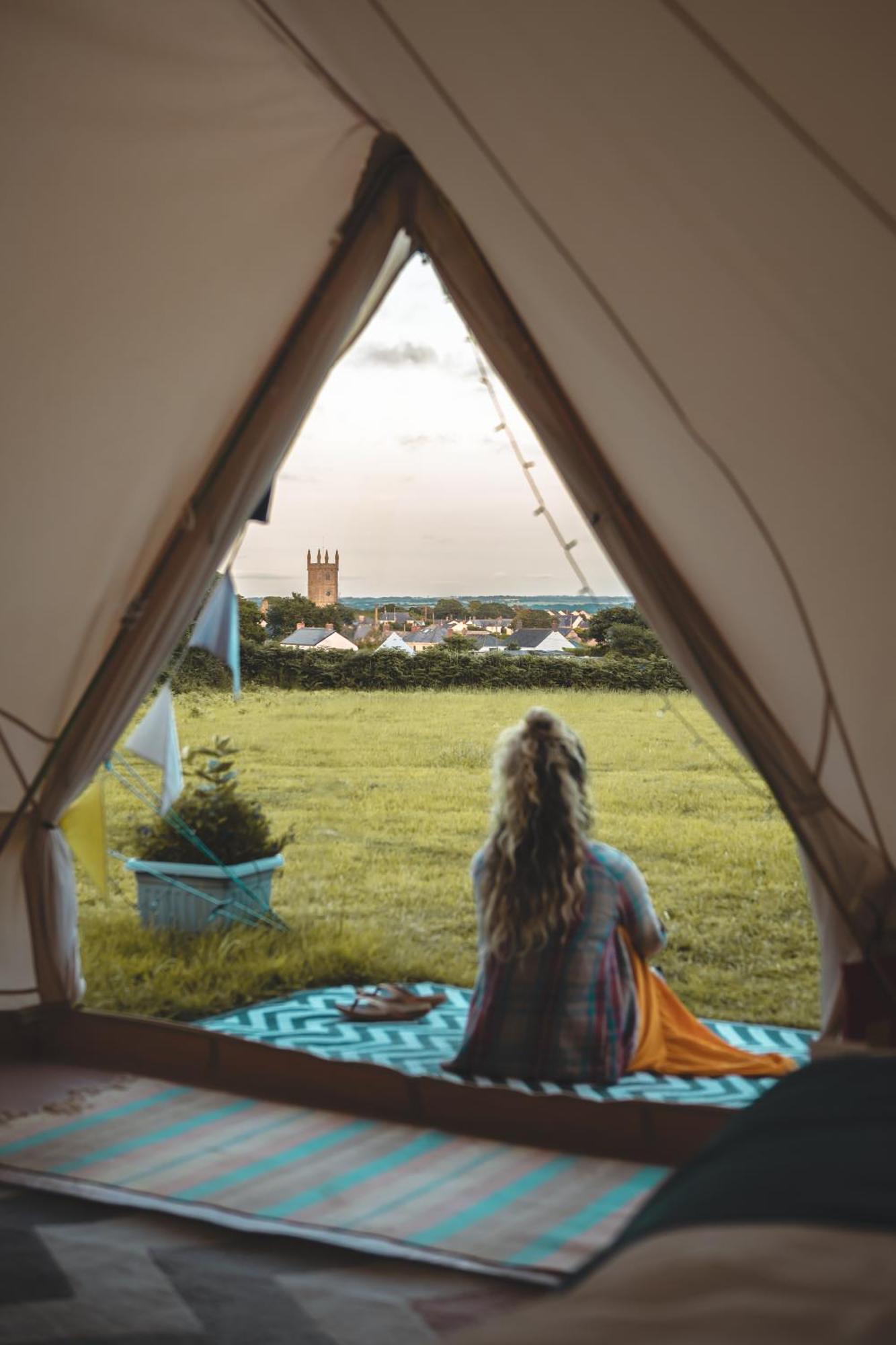 Trevena Cross Glamping & Camping Helston Esterno foto